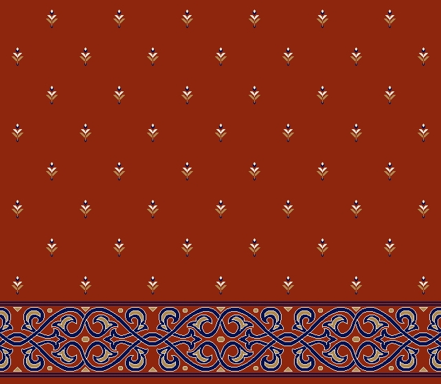 Akrilik Cami Halısı Desenleri Üretim Montaj