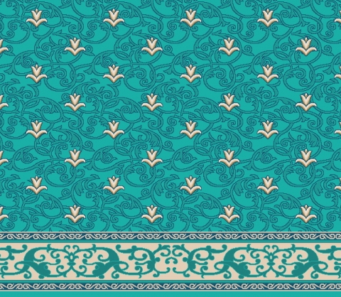 Akrilik Cami Halısı Desenleri Üretim Montaj