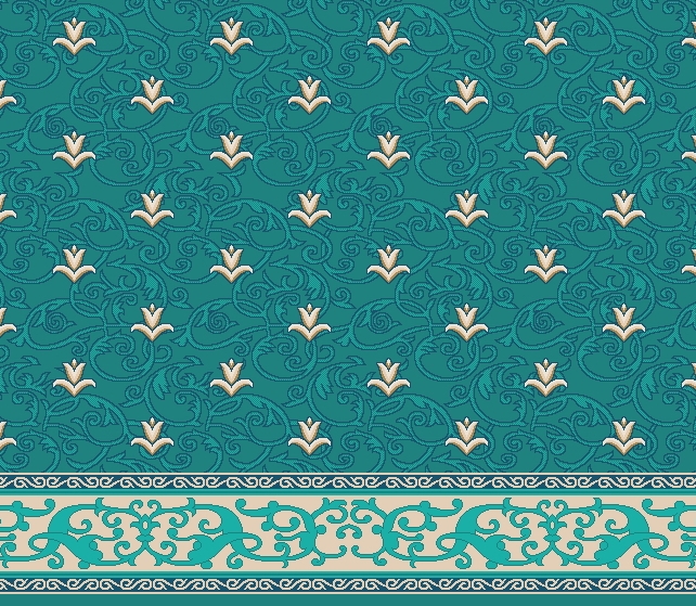 Akrilik Cami Halısı Desenleri Üretim Montaj