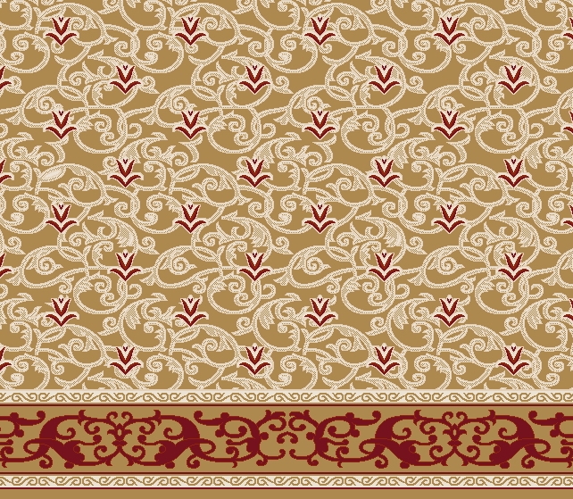 Akrilik Cami Halısı Desenleri Üretim Montaj