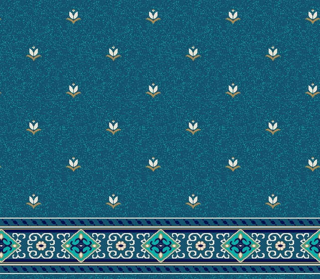 Akrilik Cami Halısı Desenleri Üretim Montaj