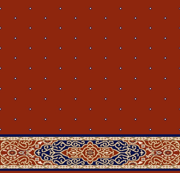 Akrilik Cami Halısı Desenleri Üretim Montaj